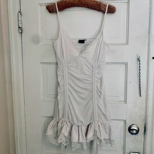 Girly Ruched Hemp Dress